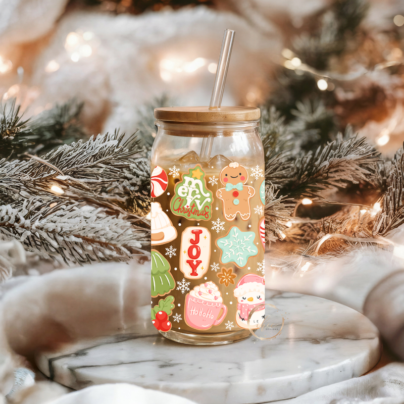 Glass 16oz Tumbler Sweet Joy