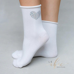 Lux heart socks