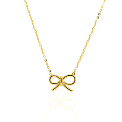 Ribbon Bow necklace