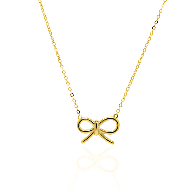 Ribbon Bow necklace