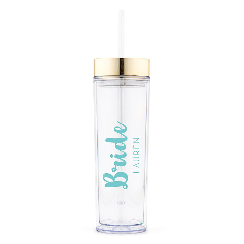 Bride Luxe Custom Drink Tumbler