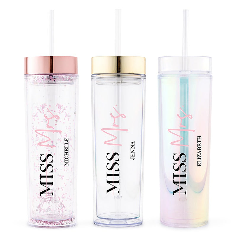 Miss to Mrs Rose Tumbler