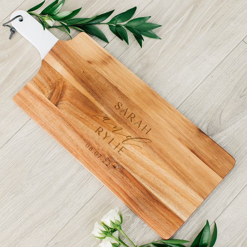 Rectangular Cutting Board - Modern Couple