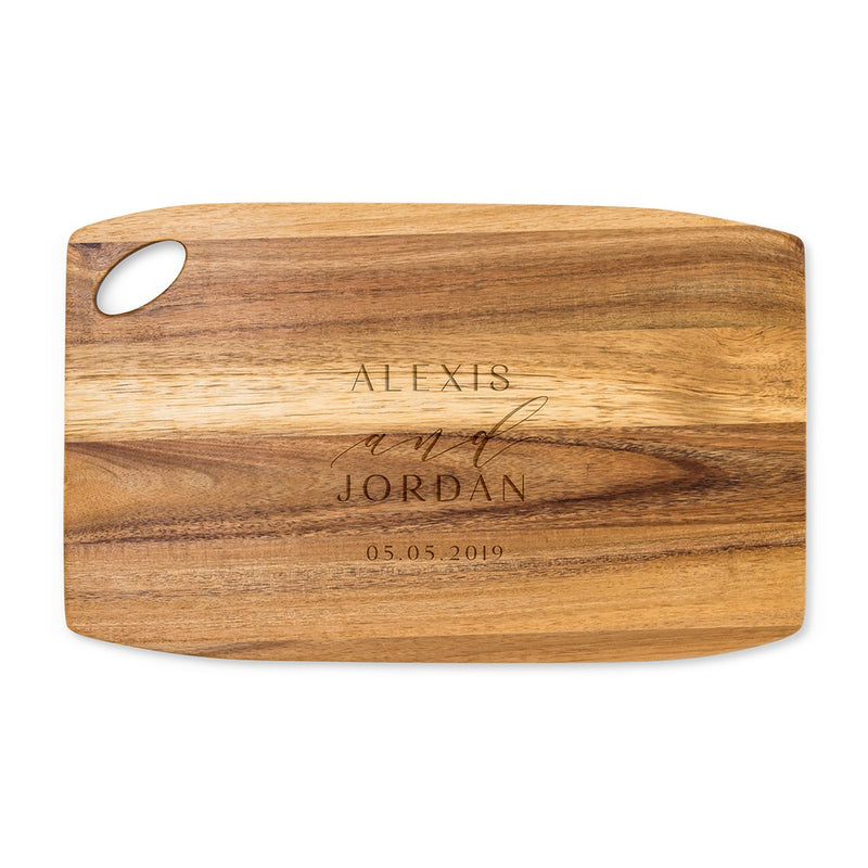 Rustic Chic cutting board gift set