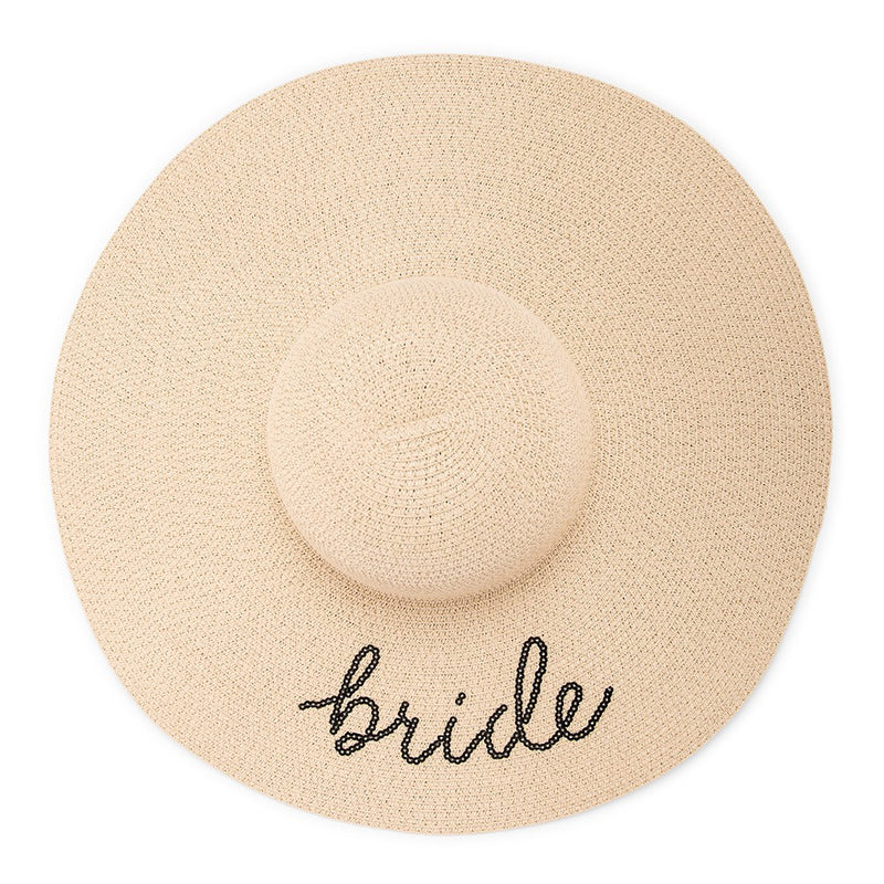 Bride Floppy Beach Hat – Le Chic Designs