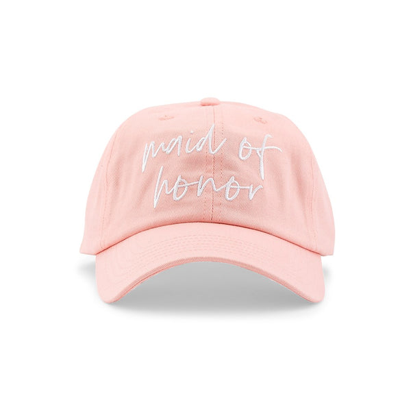Maid of Honor Embroidered Hat