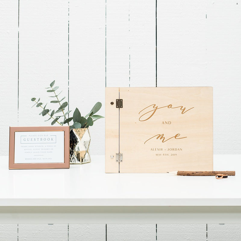 You & Me Natural Wood Guest