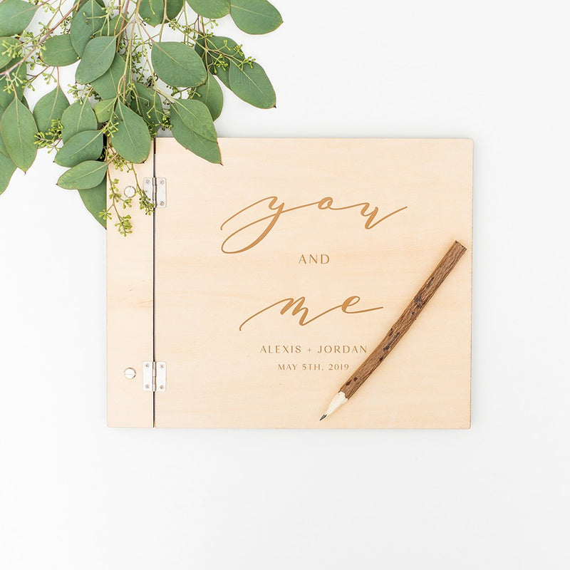 You & Me Natural Wood Guest
