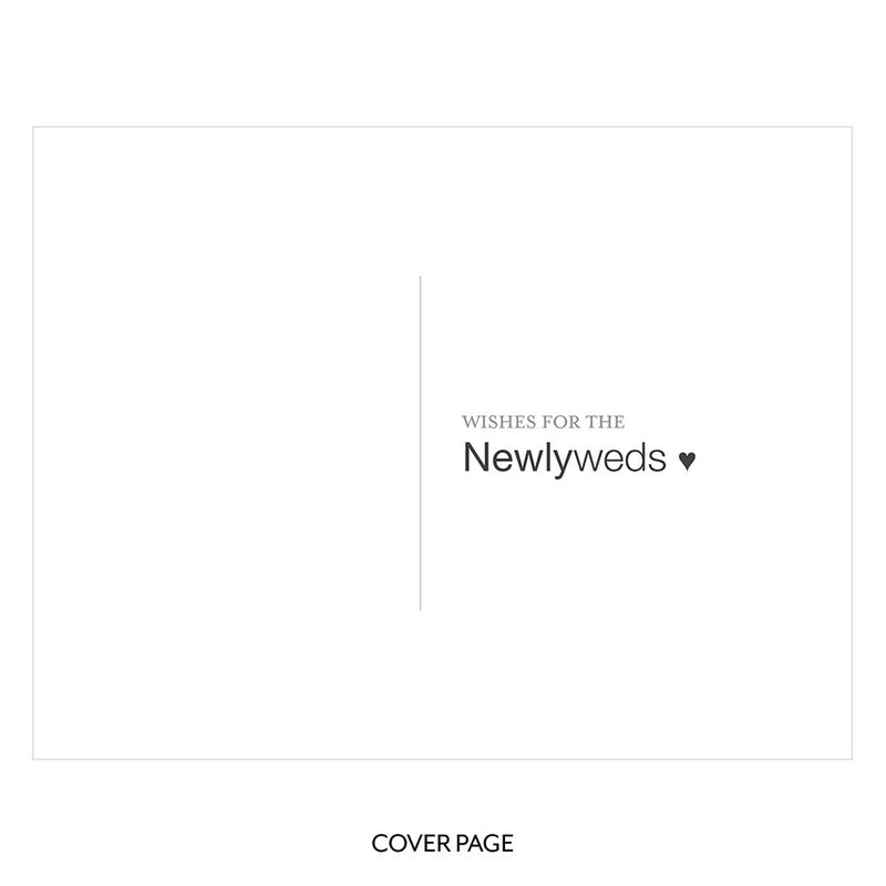 White Acrylic Monogram Guest Book