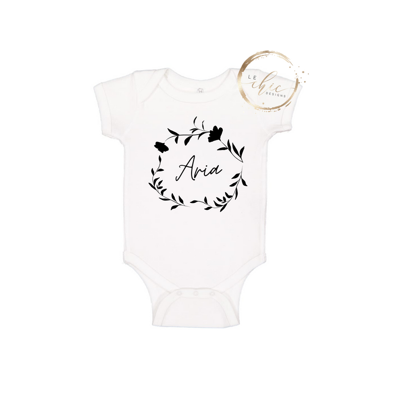 Custom hot sale girl onesies