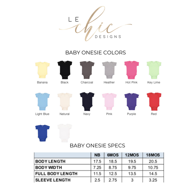 Personalized onesie for baby 2025 girl