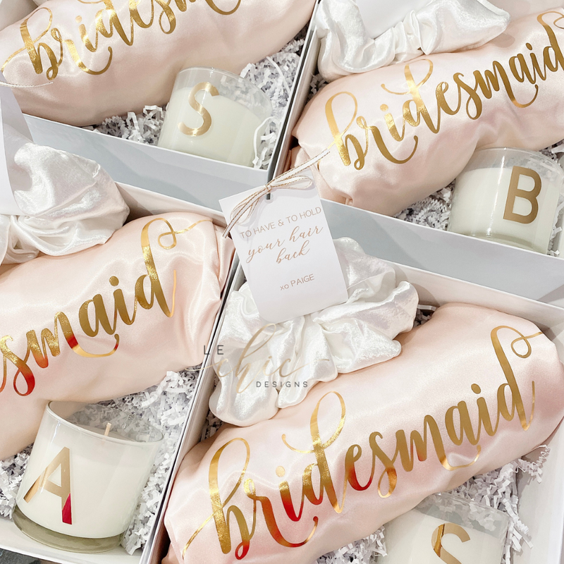 Blushing Glam Bridesmaid Proposal Box