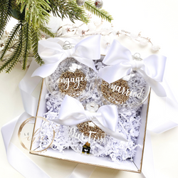 Engaged/Married Couple Christmas Gift set