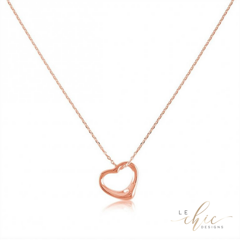 Kensey Open Heart Necklace