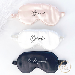 Personalized Mulberry Silk Sleep mask