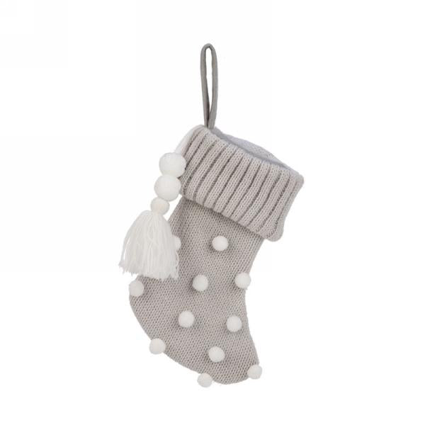 Mini Knit Pom stocking