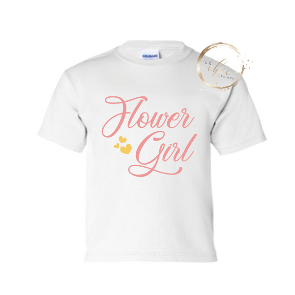 Flower Girl Kids T-Shirt
