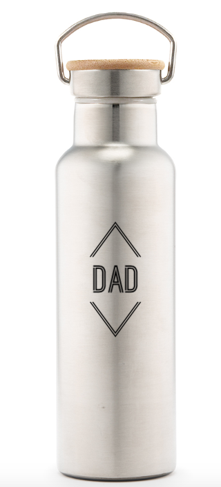 Personalized Chrome Reusable Water Bottle