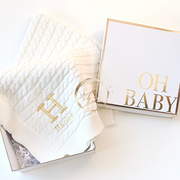 OH Baby Blanket Gift Box