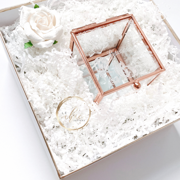 Flower Girl Proposal Jewlery Gift box