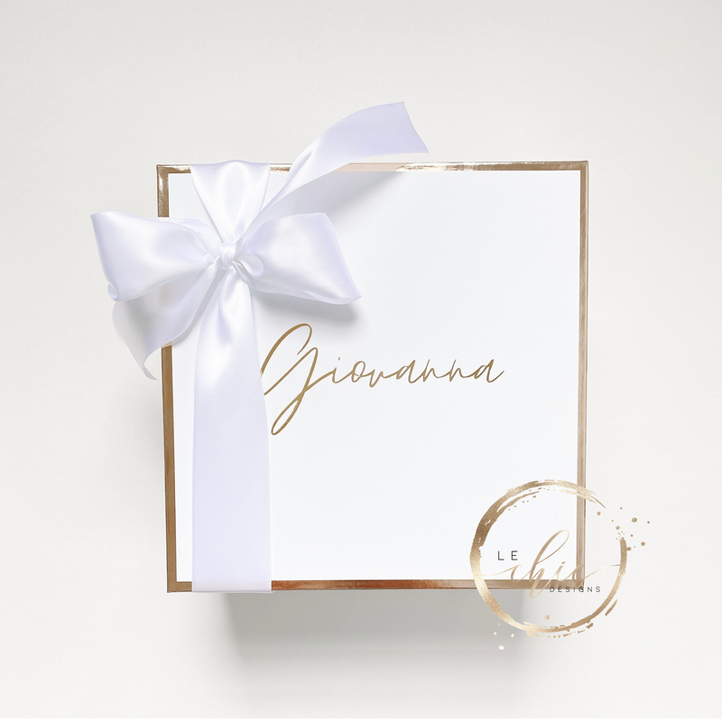 Lux Gift Box-White