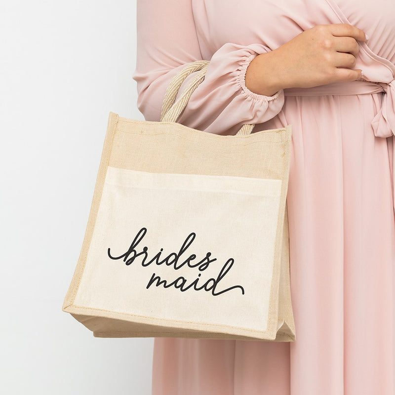 Bridesmaid Canvas Tote