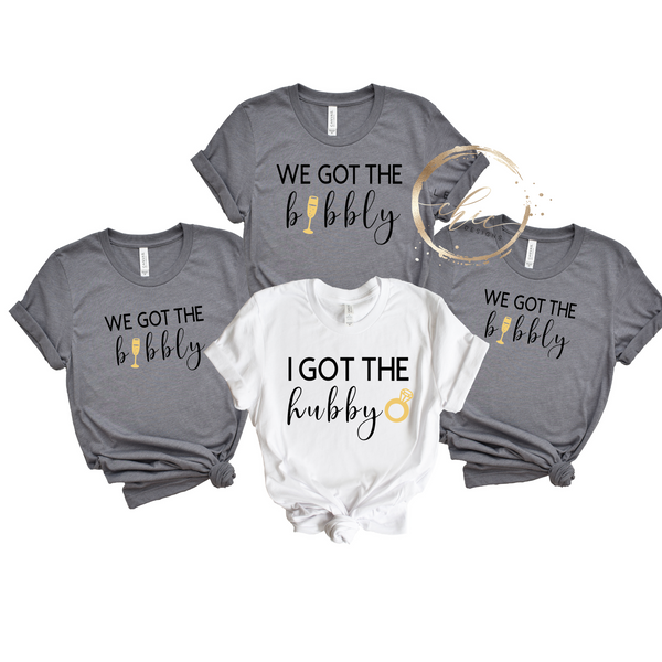 We got the bubbly Bridal Party Bundle