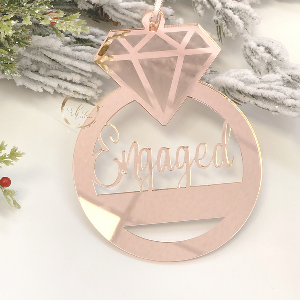 Engaged ornament