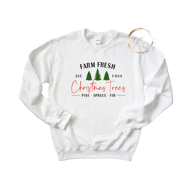 Farm Fresh Trees Crewneck