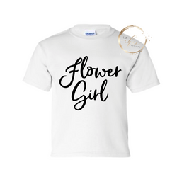 Flower Girl Kids T-Shirt