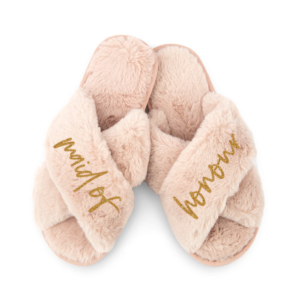 Maid of honor Fluffy Slippers