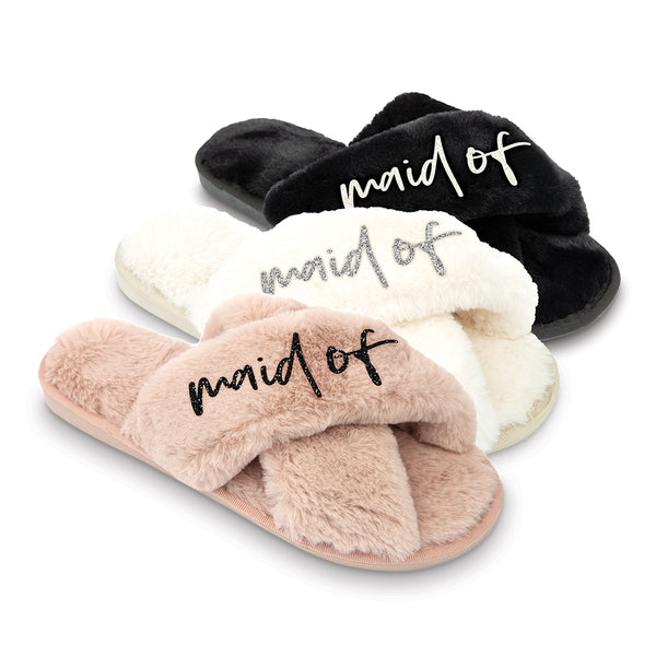 Maid of honor Fluffy Slippers