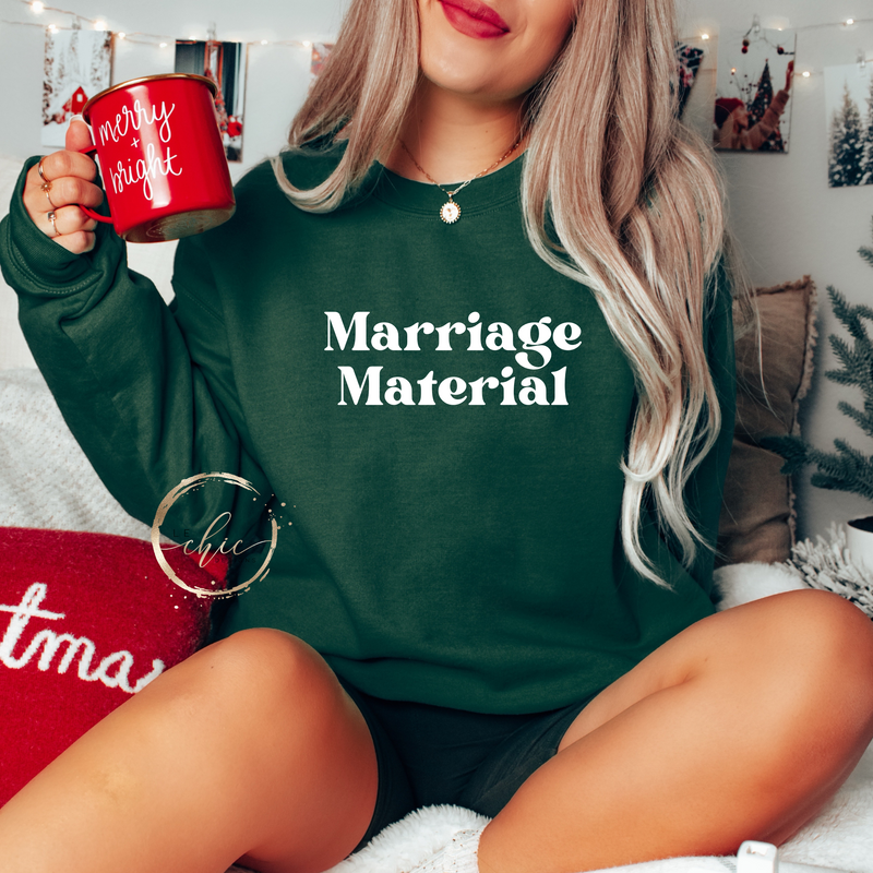 Marriage Material Crewneck