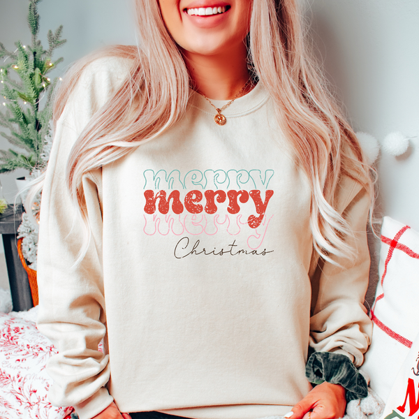 Merry merry Christmas Crewneck