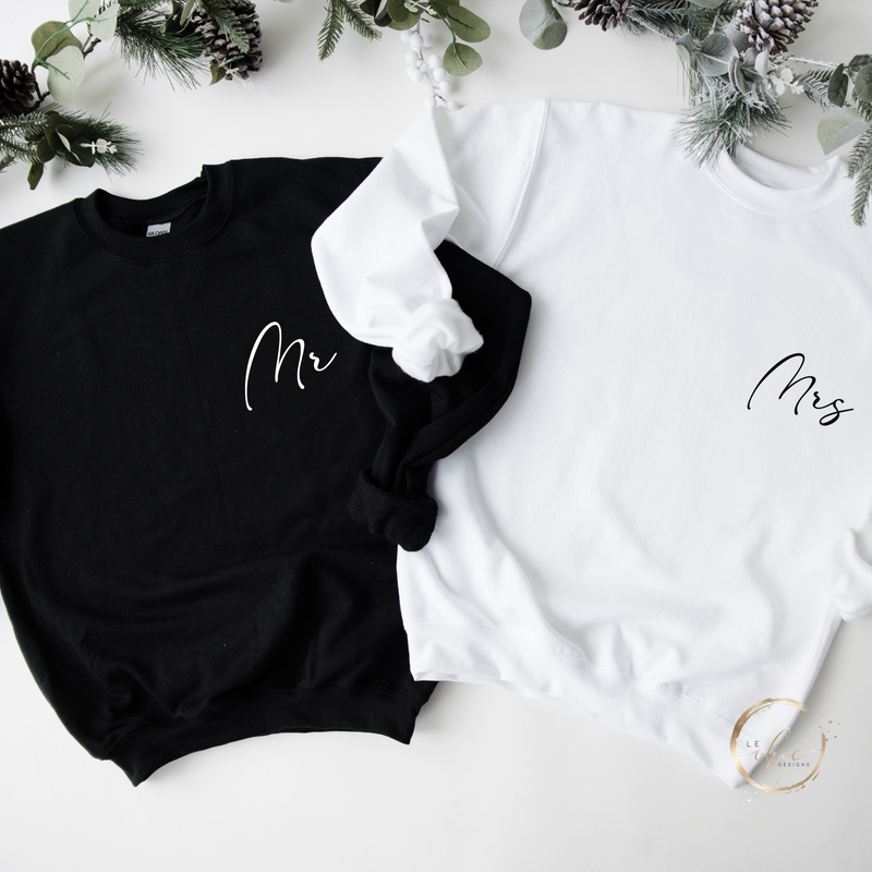 Mr & Mrs Crewnecks