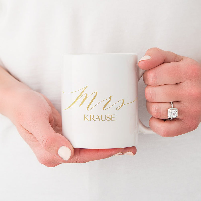 Mrs Personalized Mug