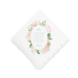 Mom handkerchief for Wedding day