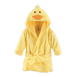 Yellow Duck Hooded Bathrobe