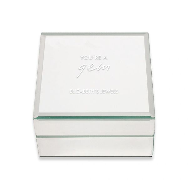 Mirrored jewellery boxes hotsell