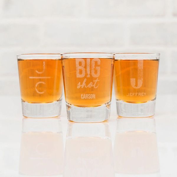 Personalized Shot Glass-Monogram