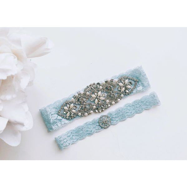 Something Blue Garter set