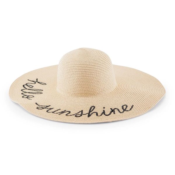 Hello Sunshine Floppy Beach Hat